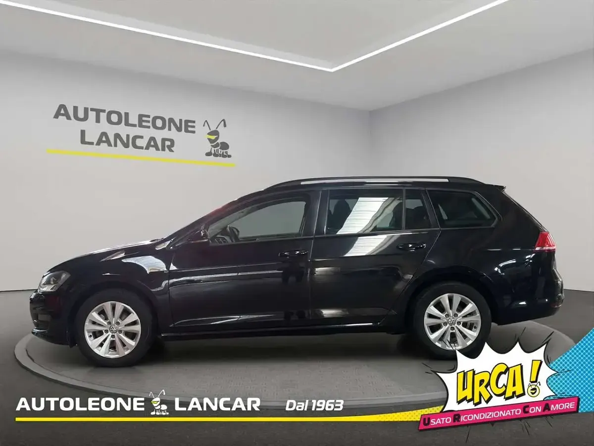 Usata VW Golf VII Comfortline 110 CV (80 kW) 2016 Nero Station wagon