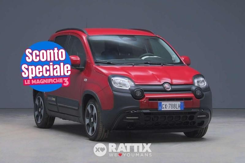 Usata Fiat Panda Cross Cross 70 CV (51 kW) 2025 Rosso passione pastello Utilitaria