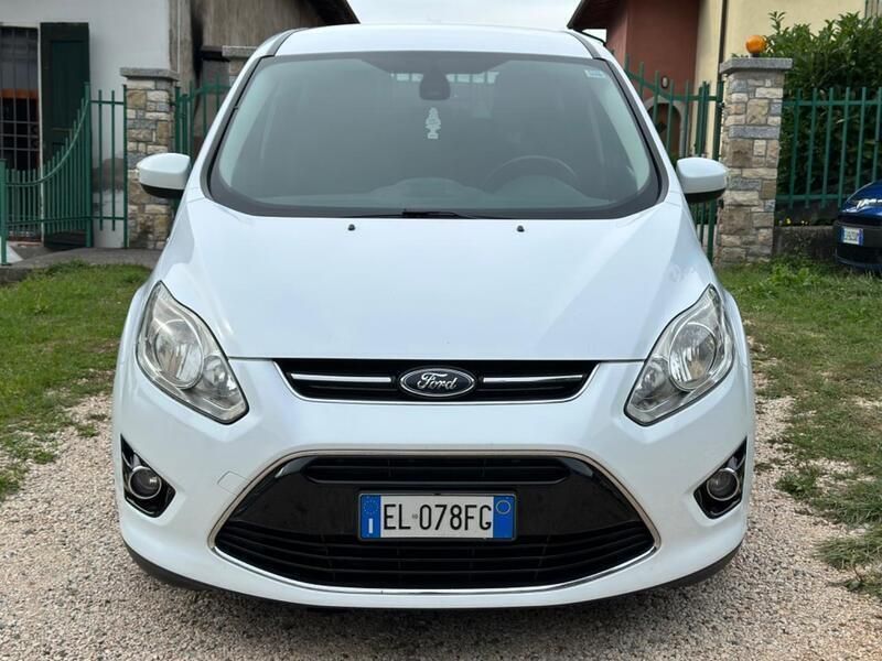 Usata Ford C-MAX Titanium 115 CV (84 kW) 2012 Bianco Monovolume