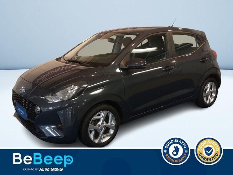 Grigio metallizzato Usata 2021 Hyundai i10 Due volumi | 12.900 € (Buon prezzo) - Immagine 1/3