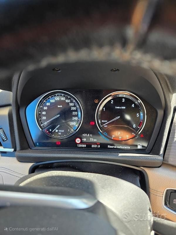 Usata BMW 218 Gran Tourer Luxury Line 2019 Blu Monovolume