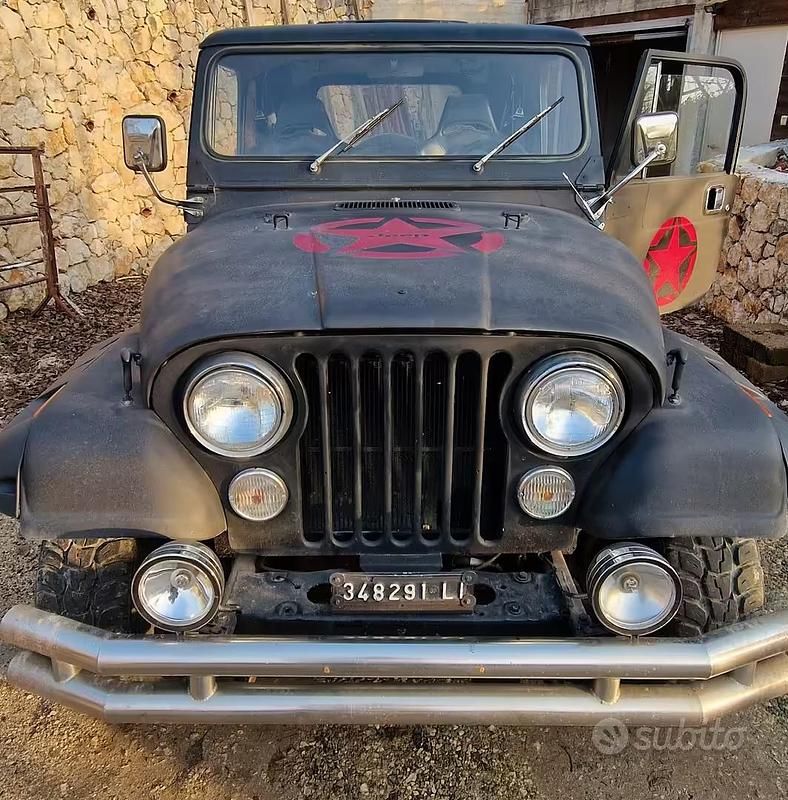 Usata Jeep CJ 1984 Nero SUV