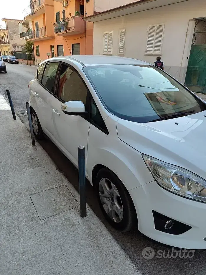 Usata Ford C-MAX 95 CV (69 kW) 2014 Bianco Monovolume