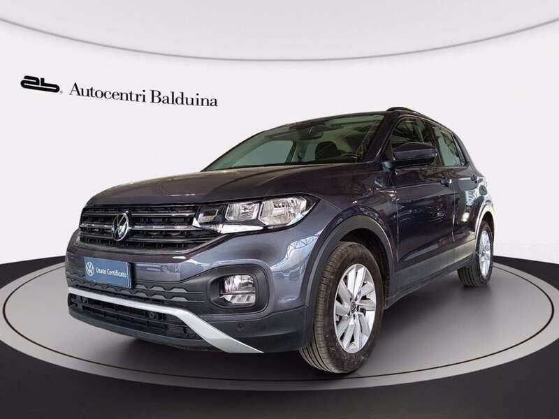 Smoky grey metalizzato Usata 2022 VW T-Cross Style SUV | 18.000 € (Buon prezzo) - Immagine 1/4
