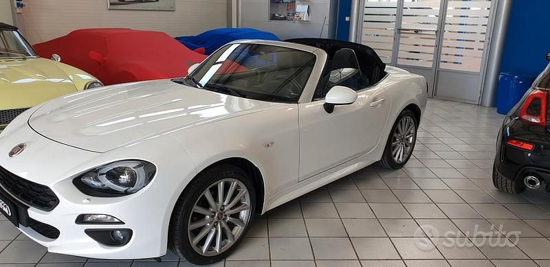 Usata Fiat 124 2017 Bianco Cabrio