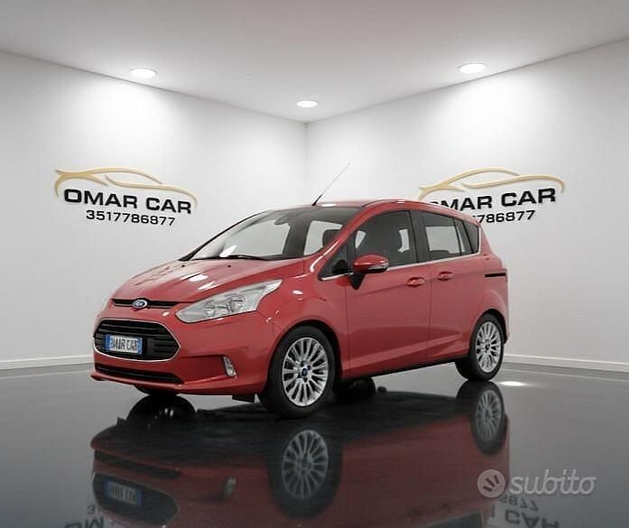 Usata Ford B-MAX 95 CV (69 kW) 2013 Arancione Monovolume