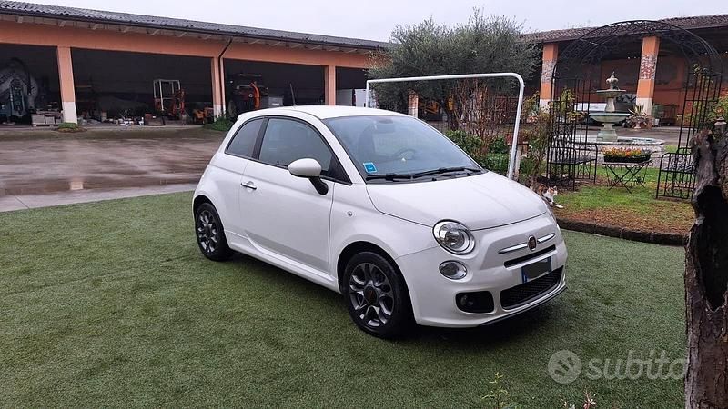 Usata Fiat 500 Pop Star 69 CV (50 kW) 2015 Bianco Utilitaria