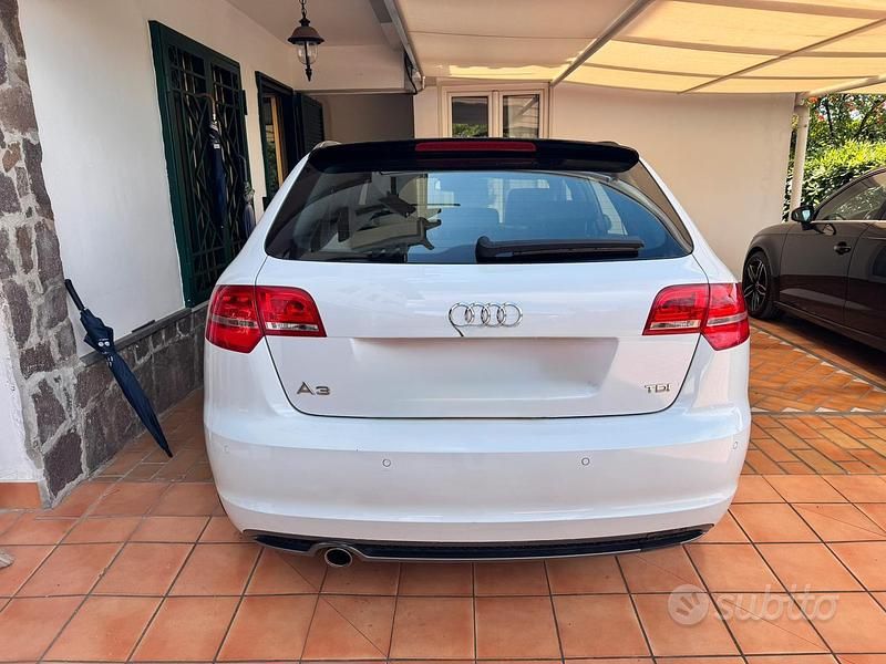 Usata Audi A3 S-Line 2012 Bianco Berlina
