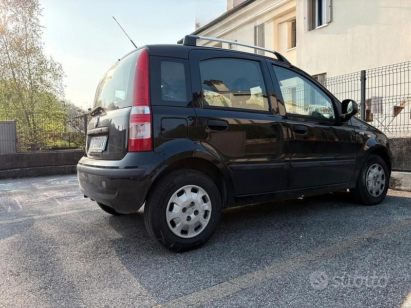 Usata Fiat Panda 2011 Nero Utilitaria