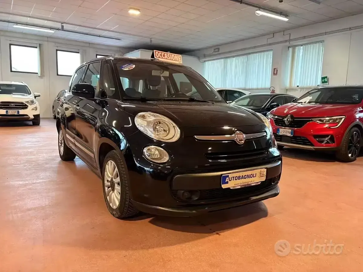 Usata Fiat 500L Pop Star 85 CV (62 kW) 2015 Nero Monovolume
