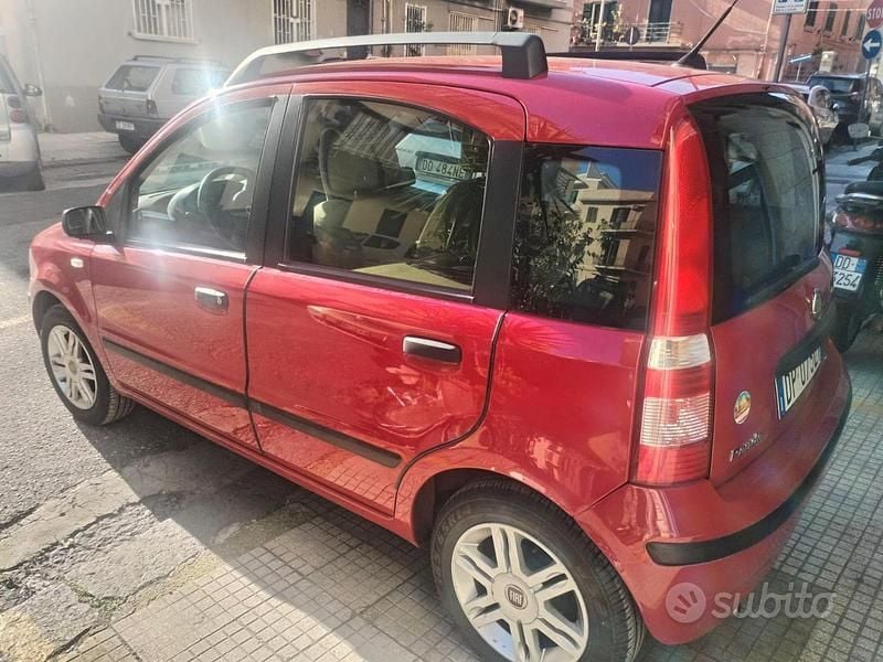 Usata Fiat Panda 2008 Rosso Utilitaria