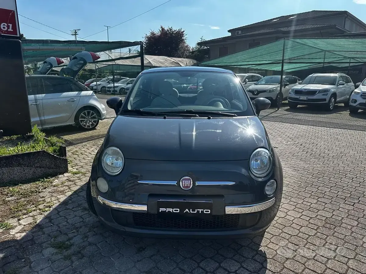 Usata Fiat 500 Lounge 69 CV (50 kW) 2010 Nero Berlina
