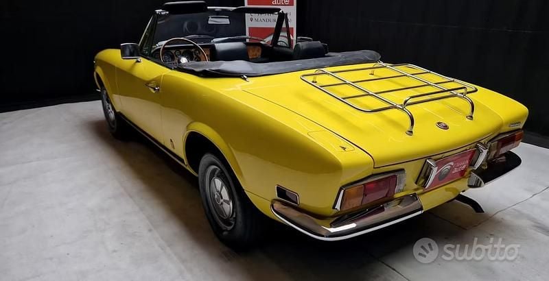 Usata Fiat 124 Spider S 1970 Giallo Cabrio