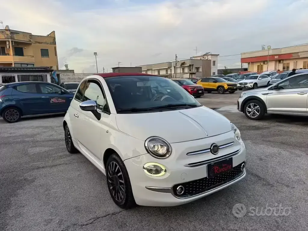 Usata Fiat 500C Lounge 75 CV (55 kW) 2009 Cabrio