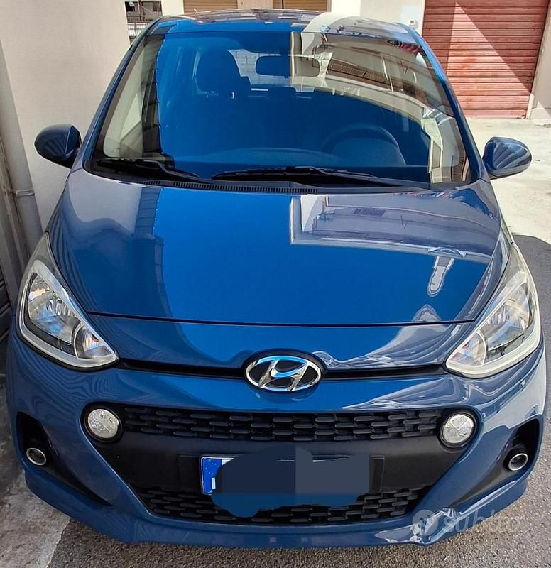 Usata Hyundai i10 2018 Blu Utilitaria