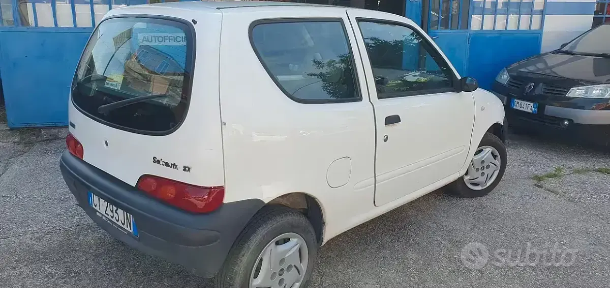 Usata Fiat 600 Active 54 CV (39 kW) 2006 Bianco Utilitaria