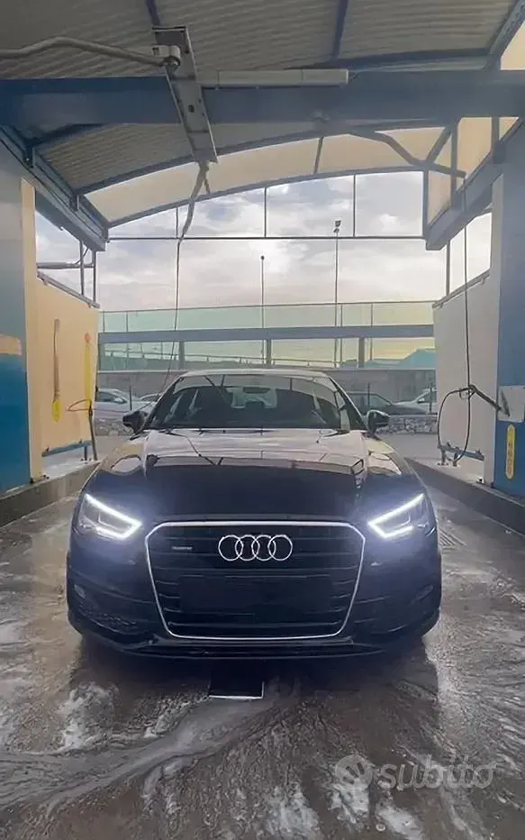 Usata Audi A3 S-Line 150 CV (110 kW) 2015 Nero Berlina