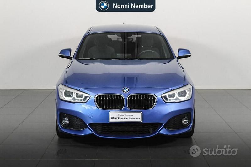 Usata BMW 114 M Sport 95 CV (69 kW) 2017 Blu/azzurro Utilitaria