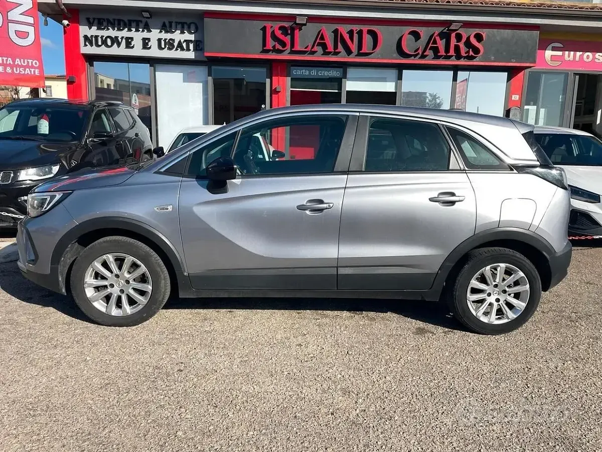 Usata Opel Crossland Edition 110 CV (80 kW) 2022 Grigio SUV