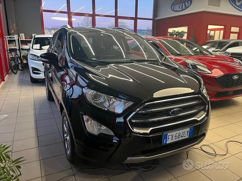 Usata Ford Ecosport Titanium 100 CV (73 kW) 2019 Nero SUV