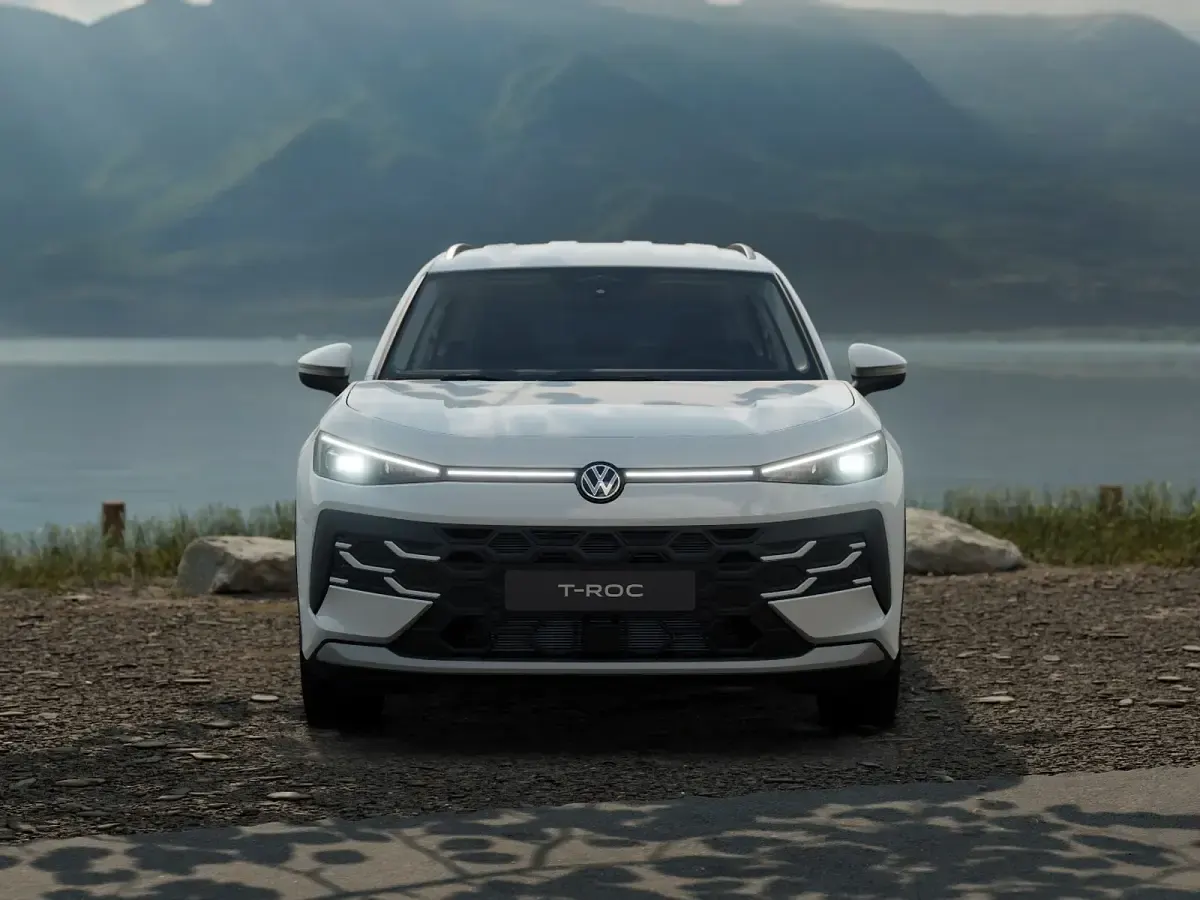 Nuova VW T-Roc Style 150 CV (110 kW) 2026 Pure white SUV