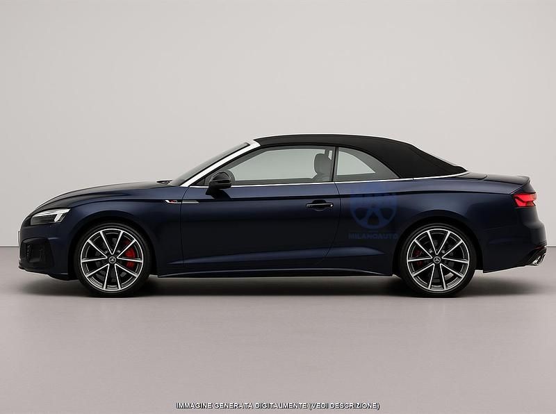 Usata Audi S5 Competition 354 CV (260 kW) 2024 Blu Cabrio
