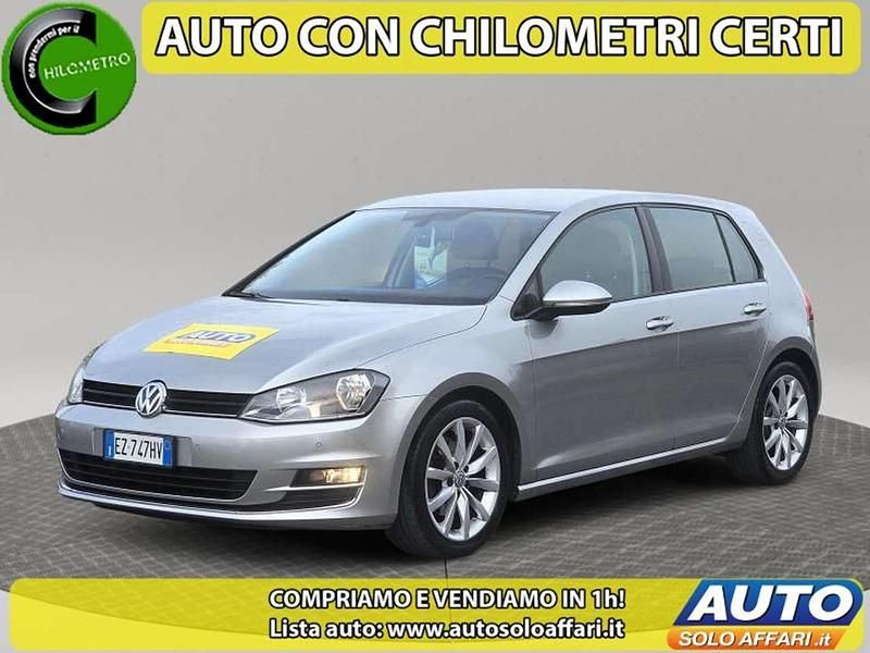 Usata VW Golf VII Highline 110 CV (80 kW) 2015 Grigio Berlina