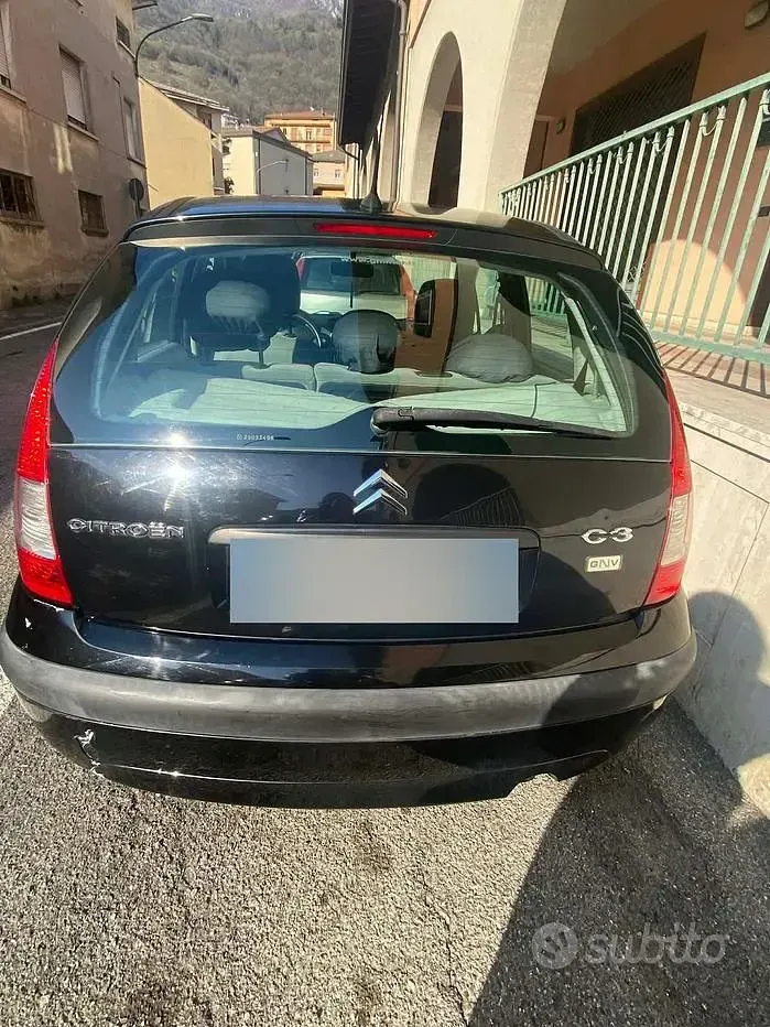 Usata Citroën C3 73 CV (53 kW) 2008 Nero Berlina