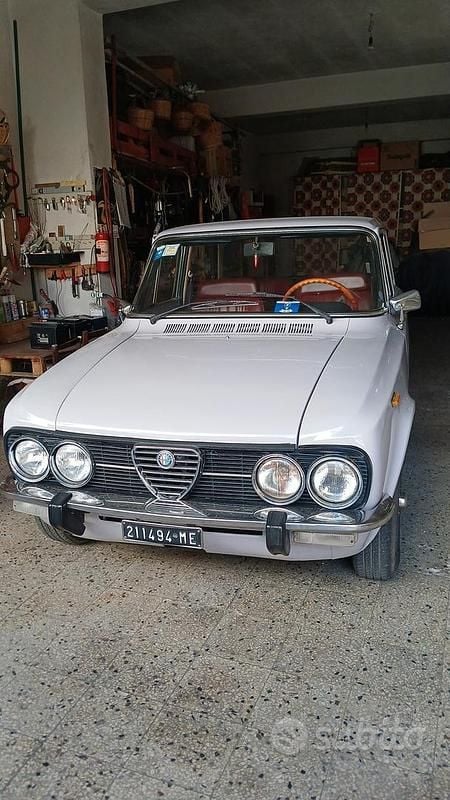Usata Alfa Romeo Giulia 1300 1970 Bianco Berlina
