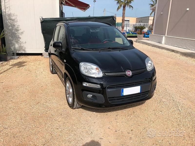 Usata Fiat Panda 2013 Nero Utilitaria