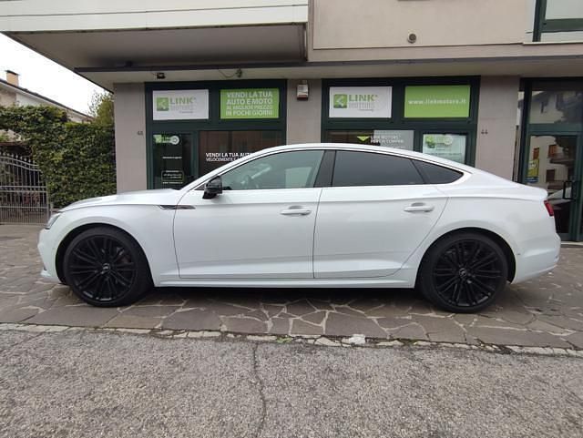 Usata Audi A5 190 CV (139 kW) 2017 Bianco Coupé