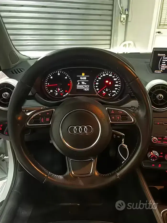Usata Audi A1 S-Line 90 CV (66 kW) 2014 Bianco Utilitaria