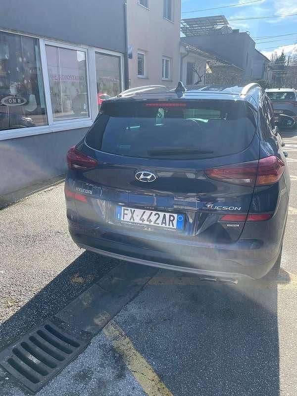 Usata Hyundai Tucson XPrime 136 CV (100 kW) 2019 Blu/azzurro SUV