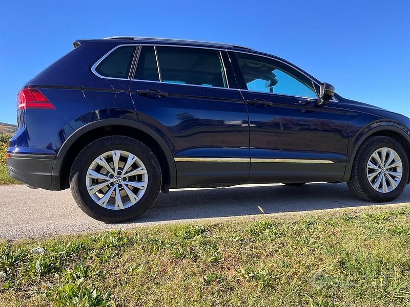 Usata VW Tiguan Sportline 177 CV (130 kW) 2018 Blu SUV
