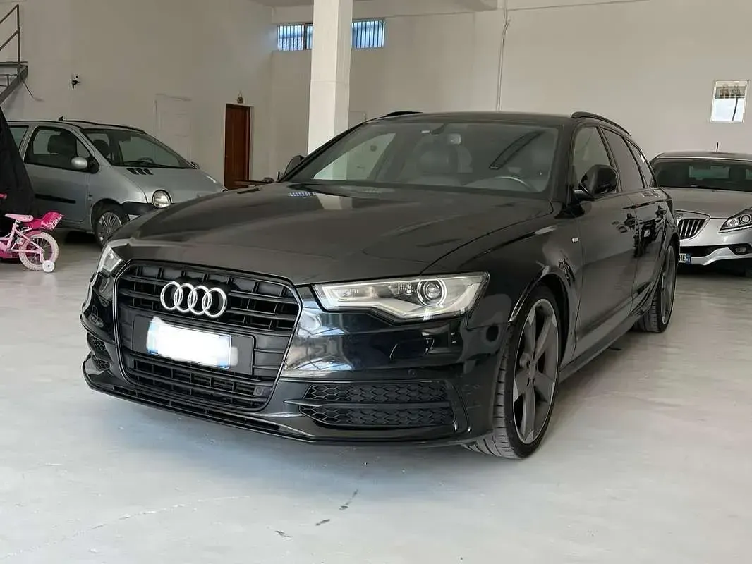 Usata Audi A6 Advanced Plus 177 CV (130 kW) 2014 Nero Station wagon