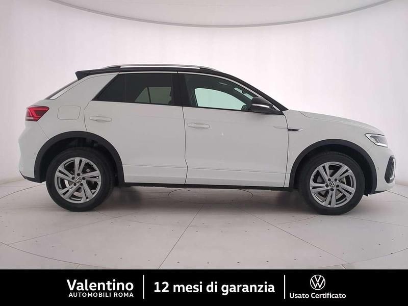 Usata VW T-Roc R-line 110 CV (80 kW) 2022 Bianco SUV