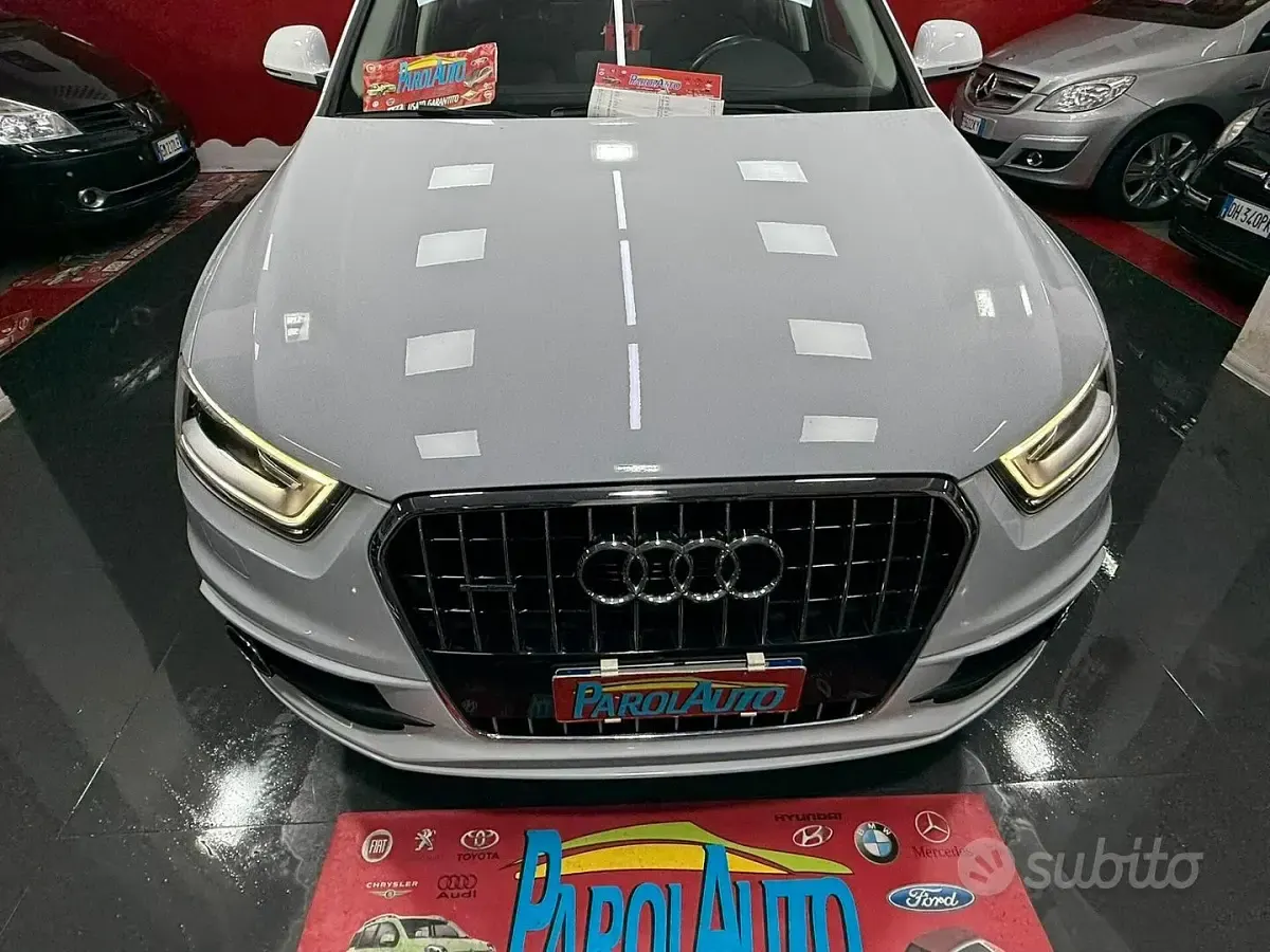 Usata Audi Q3 S-Line 140 CV (102 kW) 2014 Bianco SUV
