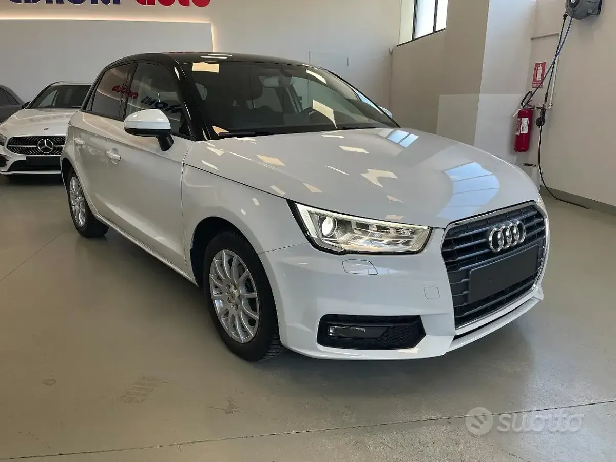Usata Audi A1 Sportback Sport 95 CV (69 kW) 2017 Bianco Utilitaria