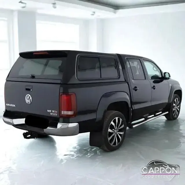 Usata VW Amarok Aventura 224 CV (164 kW) 2018 Nero Pick-up