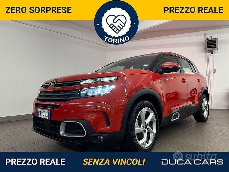 Usata Citroën C5 Aircross 131 CV (96 kW) 2021 Arancione SUV