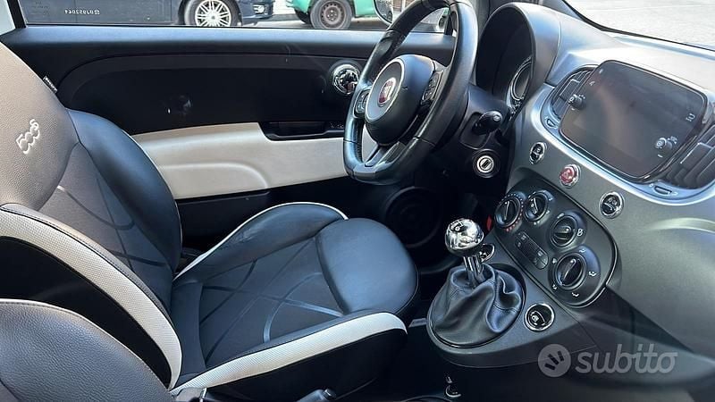 Usata Fiat 500S Sport 95 CV (69 kW) 2018 Bianco Utilitaria