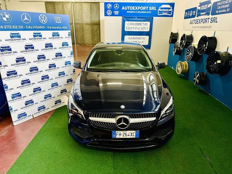 Usata Mercedes CLA220 Shooting Brake Premium 177 CV (130 kW) 2017 Blu/azzurro Station wagon