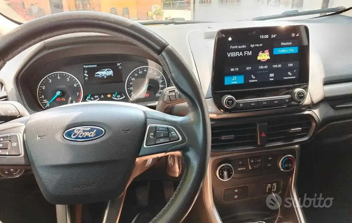 Usata Ford Ecosport 99 CV (72 kW) 2018 Grigio SUV