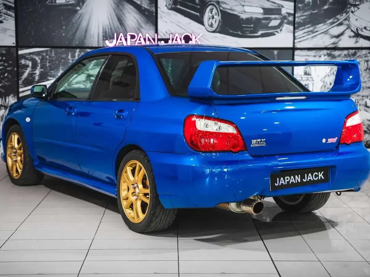 Usata Subaru Impreza 280 CV (205 kW) 2003 Blu/azzurro Berlina