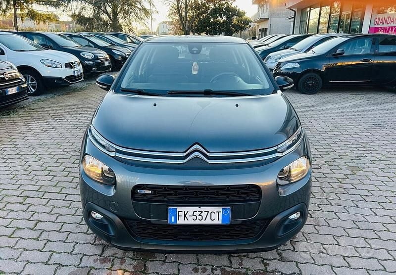 Usata Citroën C3 PureTech 82 CV (60 kW) 2017 Grigio Berlina