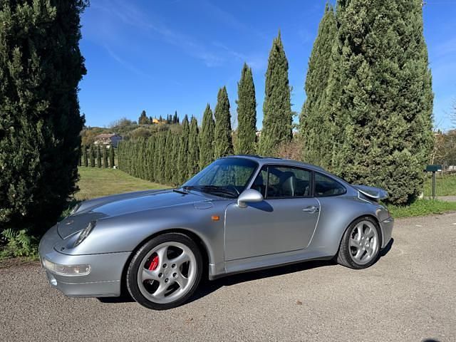 Usata Porsche 993 Turbo 408 CV (300 kW) 1996 Argento Coupé