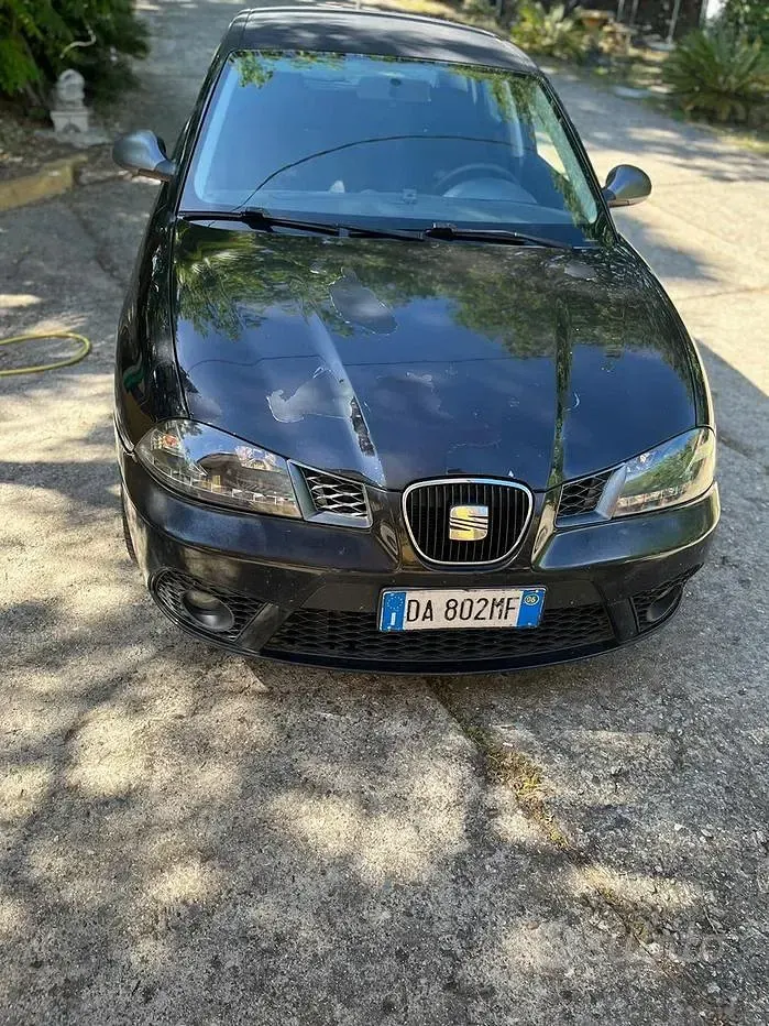 Usata Seat Ibiza FR 130 CV (95 kW) 2006 Nero Utilitaria