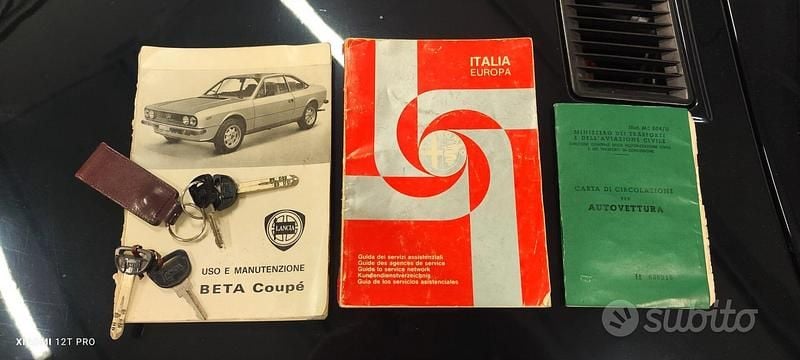 Usata Lancia Beta 510 CV (375 kW) 1970 Blu Coupé