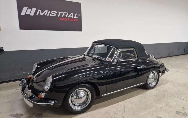 Usata Porsche 356 75 CV (55 kW) 1960 Nero Cabrio