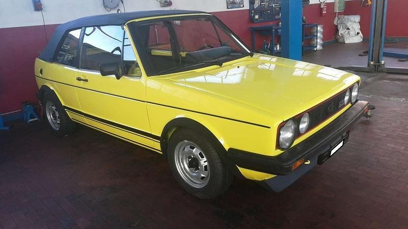 Usata VW Golf Cabriolet 110 CV (80 kW) 1980 Giallo Cabrio